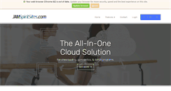 Desktop Screenshot of jamspiritsites.com